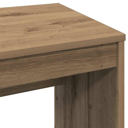 Skrivebord 90x40x72 cm konstrueret træ kunsteg