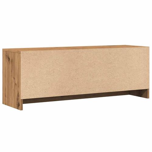 Tv-bord 102x30x37,5 cm konstrueret træ kunsteg