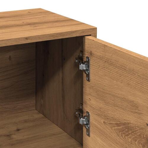 Tv-bord 102x30x37,5 cm konstrueret træ kunsteg