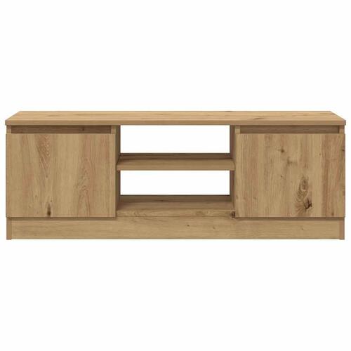 Tv-bord 102x30x36 cm konstrueret træ kunsteg
