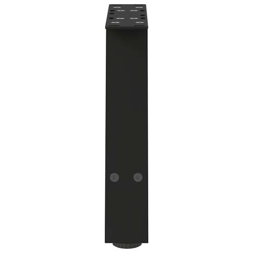 Sofabordben A-formet 2 stk 40x(30-31) cm stål sort