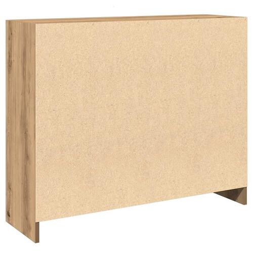 Skænk 91x28x75 cm konstrueret træ kunsteg