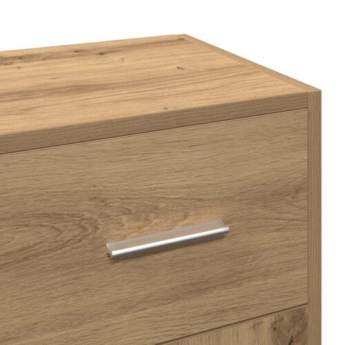 Skænk 91x28x75 cm konstrueret træ kunsteg