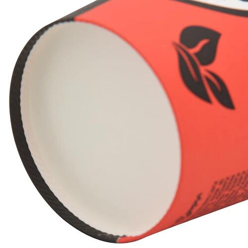 Papirkaffekopper 1000 stk. 12oz 300ml rød og sort
