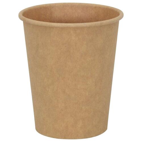 Kaffekopper af papir 1000 stk. 8oz 200ml brun