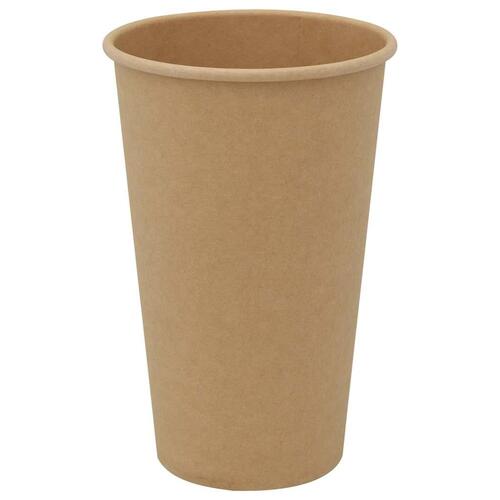 Kaffekopper af papir 1000 stk. 16oz 400ml brun