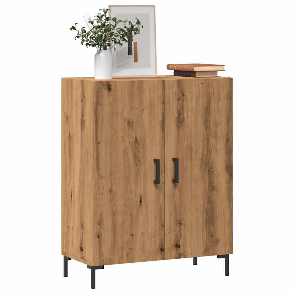 Skab 69,5x34x90 cm konstrueret træ kunsteg