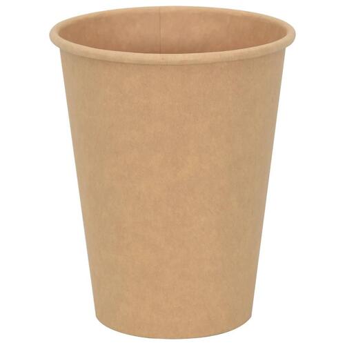 Kaffekopper af papir 1000 stk. 12oz 300ml brun