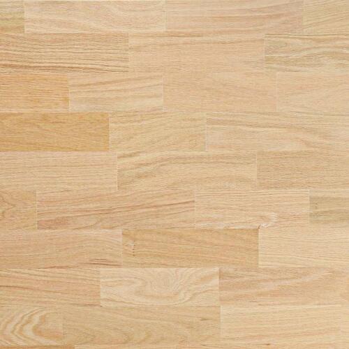 Bordplade ubehandlet 80x60x2,5 cm massivt egetræ rektangulær