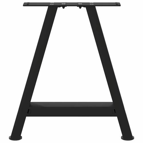 Sofabordben A-formet 2 stk 38x(42-43) cm stål sort