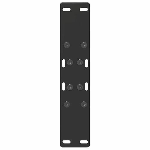 Sofabordben A-formet 2 stk 38x(42-43) cm stål sort