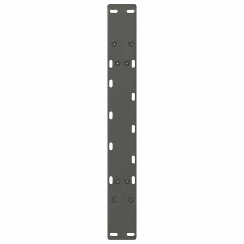 Sofabordben A-formet 2 stk 70x(42-43) cm stål antracitgrå