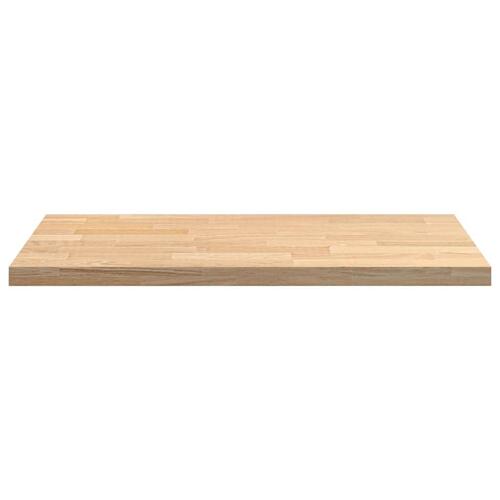 Køkkenbordplade 100x63,5x4 cm massivt egetræ rektangulær
