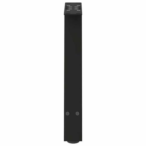 Sofabordben A-formet 2 stk 50x(42-43) cm stål sort