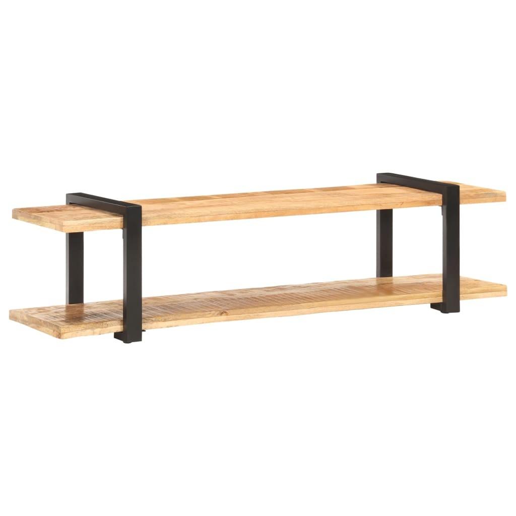 Tv-skab 160x40x40 cm massivt ru mangotræ