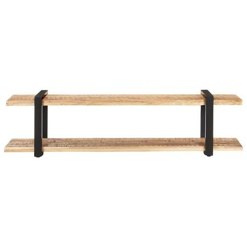 Tv-skab 160x40x40 cm massivt ru mangotræ