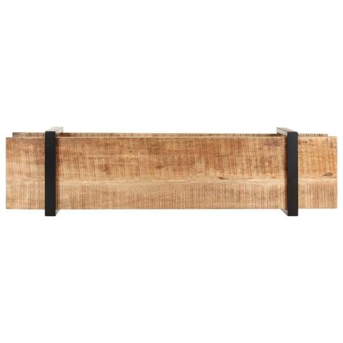 Tv-skab 160x40x40 cm massivt ru mangotræ