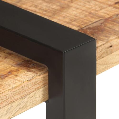 Tv-skab 160x40x40 cm massivt ru mangotræ