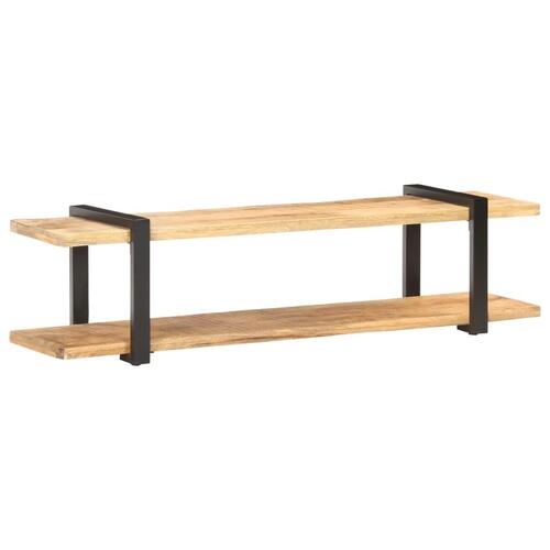 Tv-skab 160x40x40 cm massivt ru mangotræ