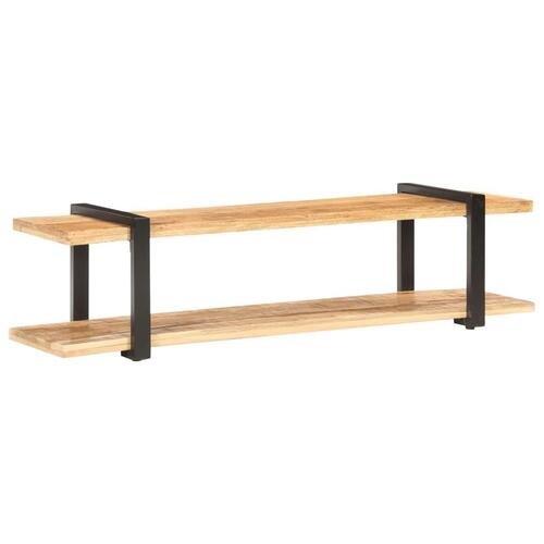 Tv-skab 160x40x40 cm massivt ru mangotræ