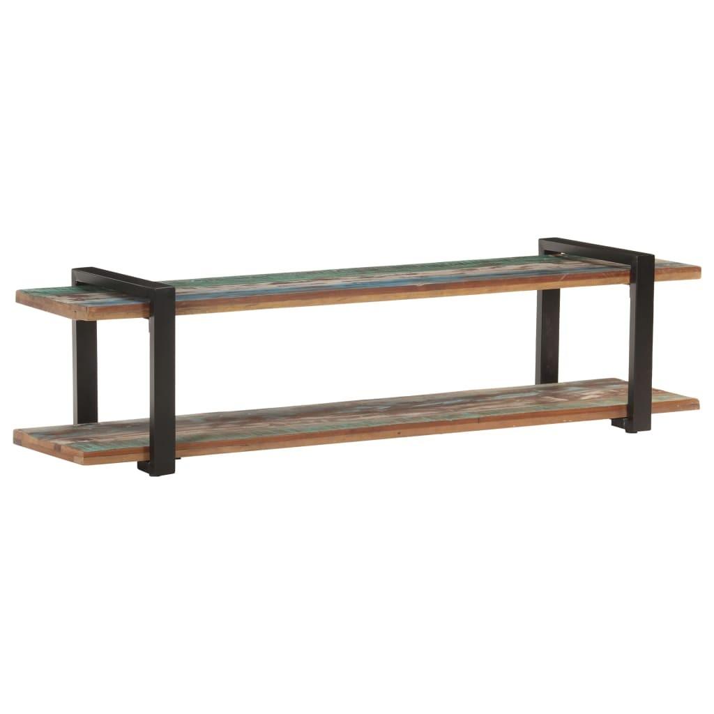 Tv-skab 160x40x40 cm massivt genbrugstræ