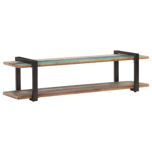 Tv-skab 160x40x40 cm massivt genbrugstræ