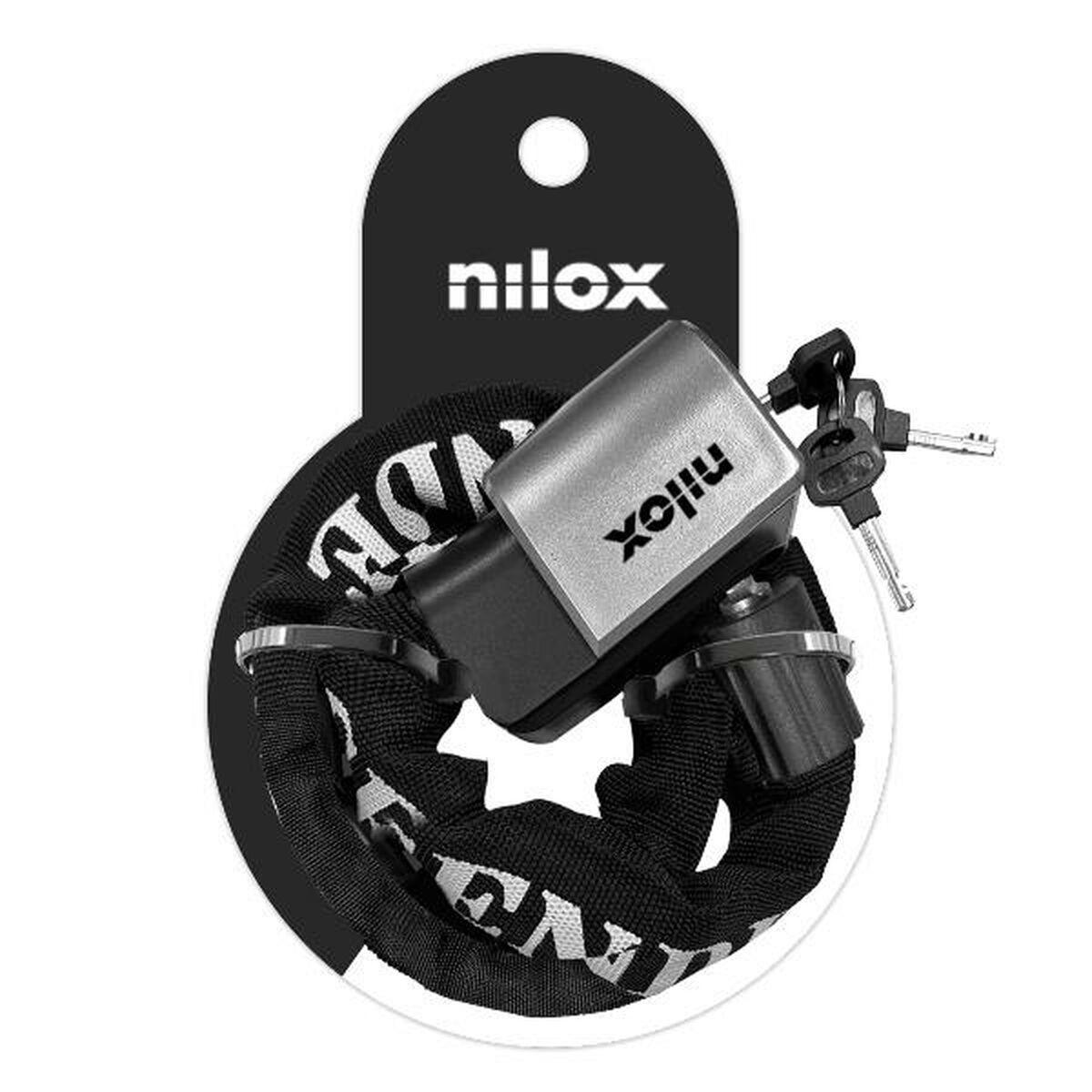 Nilox NXPLCHAINLOCK nøgle-hængelås til cykel - sort