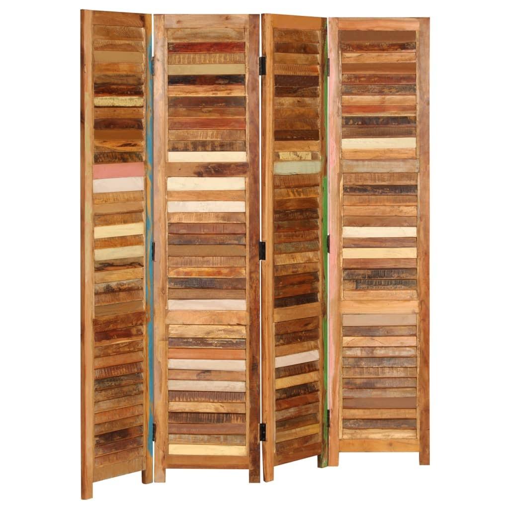 Rumdeler 170 cm massivt genbrugstræ