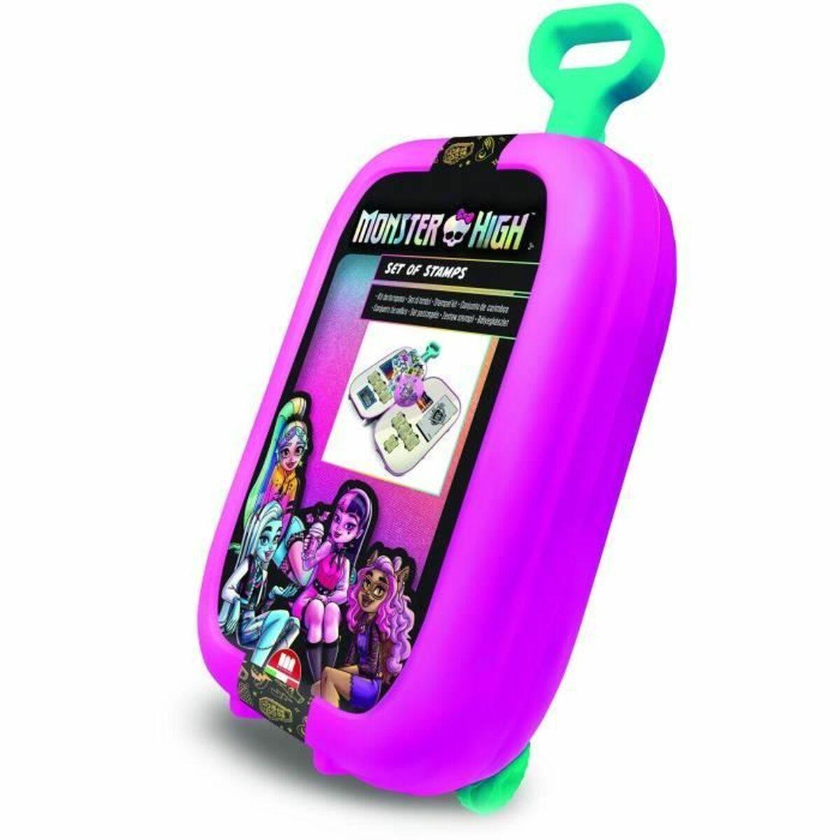 Multiprint Monster High trolley - kreativt stempelsæt