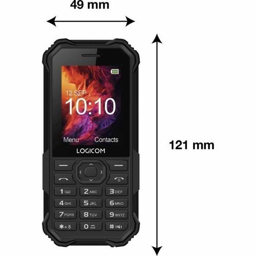 Mobiltelefon Logicom XTREM 40 Sort 2,4"