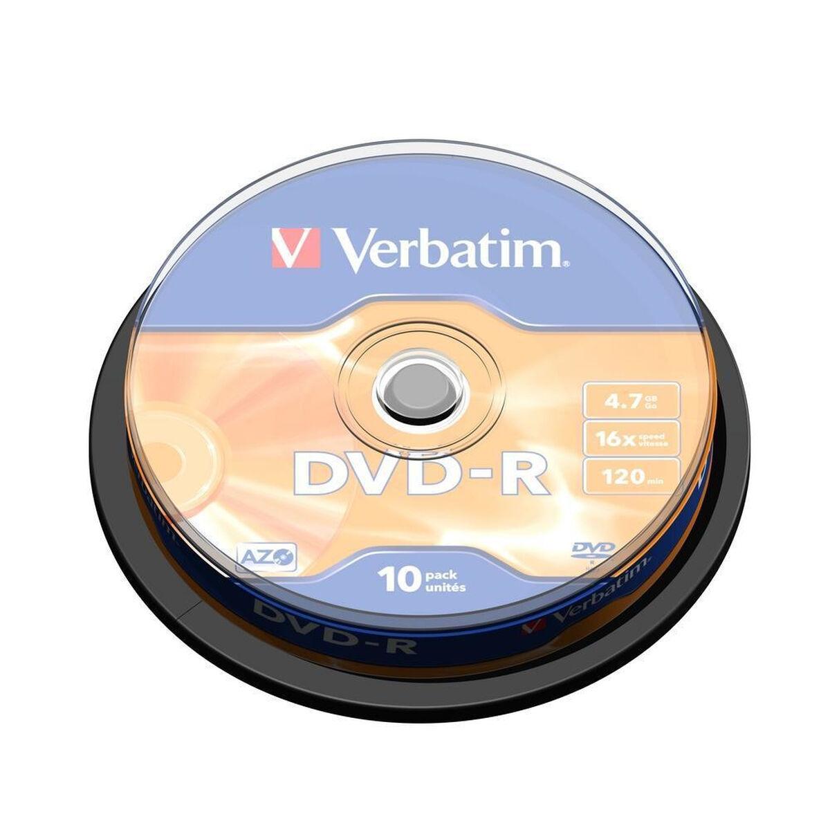 DVD-R Verbatim 1206432 16x 10 stk