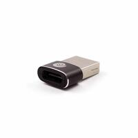 USB A til USB-C-kabel CoolBox COO-ADAPCUC2A USB-C Sort