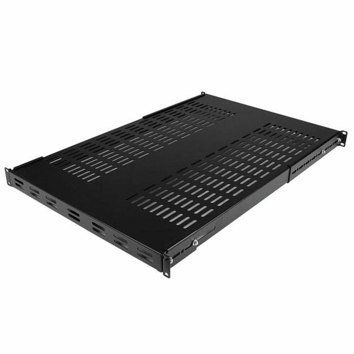 Startech ADJSHELFHDV 1U fast rack-bakke, sort