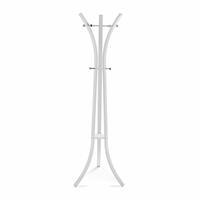 Knagerække Versa Hvid Metal (58 x 175 x 58 cm)
