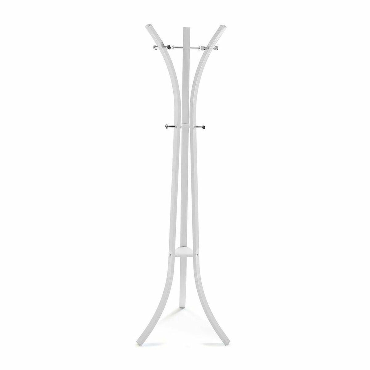 Knagerække Versa Hvid Metal (58 x 175 x 58 cm)