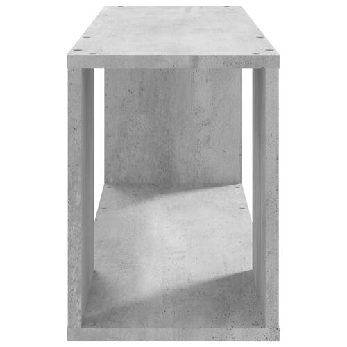 Tv-bord 80x24x32 cm konstrueret træ betongrå
