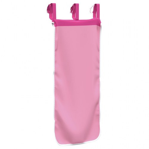 Gardiner med tårn til højseng i polyester - pink