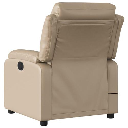 Massagestol kunstlæder cappuccino