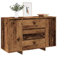 Skænk 120x41x75 cm konstrueret træ antikt træ