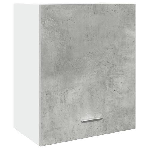 Vægskab 50x31x60 cm konstrueret træ betongrå