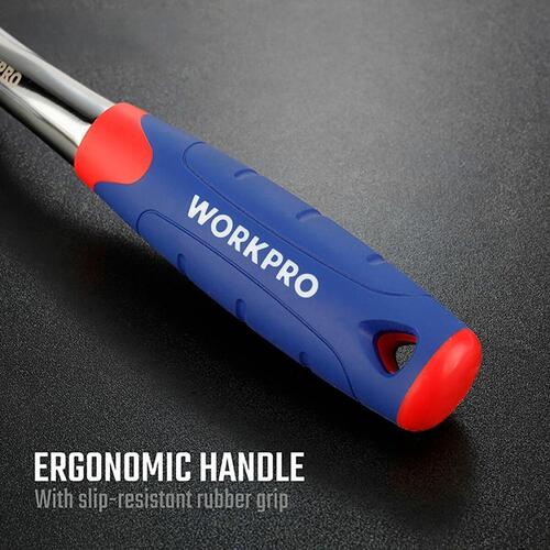 Carraca-nøgle Workpro Double Drive 3/8"