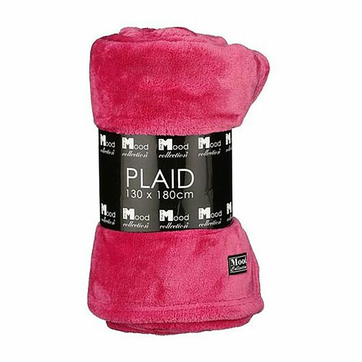 In the mood fleecetæppe - fuchsia, 180 × 130 cm