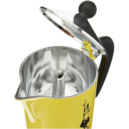 Italiensk Kaffekande Bialetti Rainbow Gul 6 Kopper