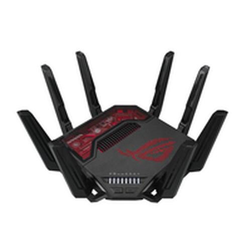 Router Asus GT-BE19000 Sort Sort/Rød USB USB 2.0 RJ45 Ethernet LAN USB 3.2 Wi-Fi