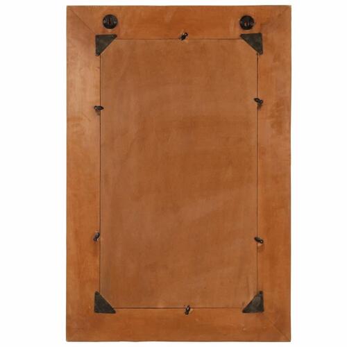 Vægspejl 60x90 cm massivt genbrugstræ