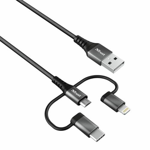 USB-kabel Trust 23572 USB A Sort