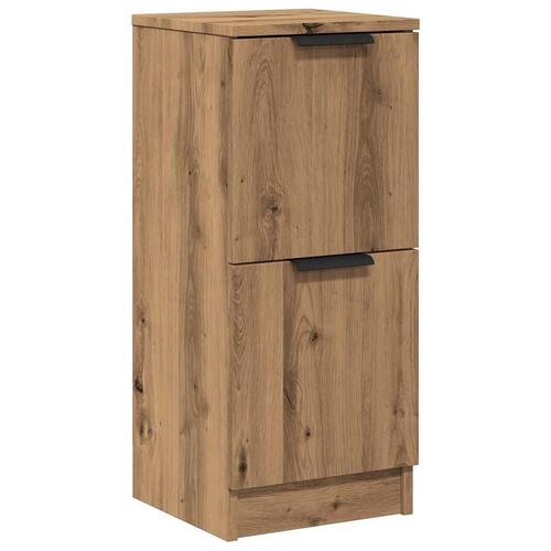 Skænk 30x30x70 cm konstrueret træ kunsteg
