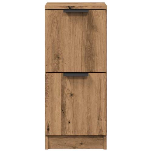 Skænk 30x30x70 cm konstrueret træ kunsteg