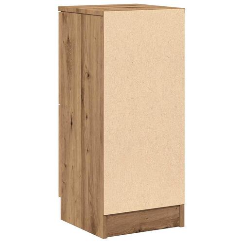 Skænk 30x30x70 cm konstrueret træ kunsteg
