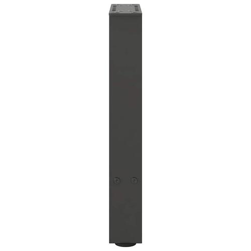 Sofabordben 2 stk. 28x(42-43) cm stål antracitgrå